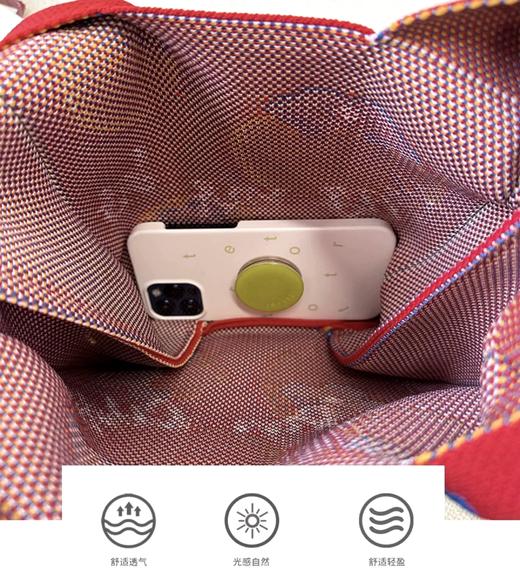 敦煌【大吉大利针织手拎包】新年针织伴手礼大容量蛇年创意节庆包包 商品图8