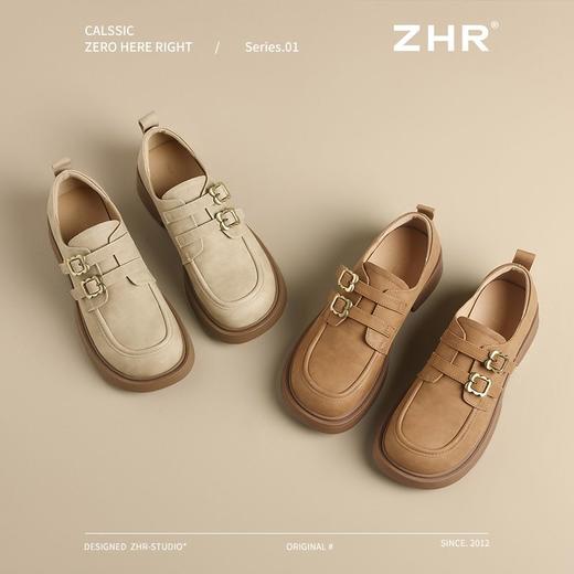 ZHR则则复古小皮鞋美拉德英伦风单鞋2025春季软底勃肯鞋舒适女鞋 商品图2