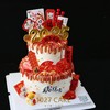 1027CAKE | 新年蛋糕 万事胜意 平安喜乐 双层 2025 跨年蛋糕 商品缩略图0