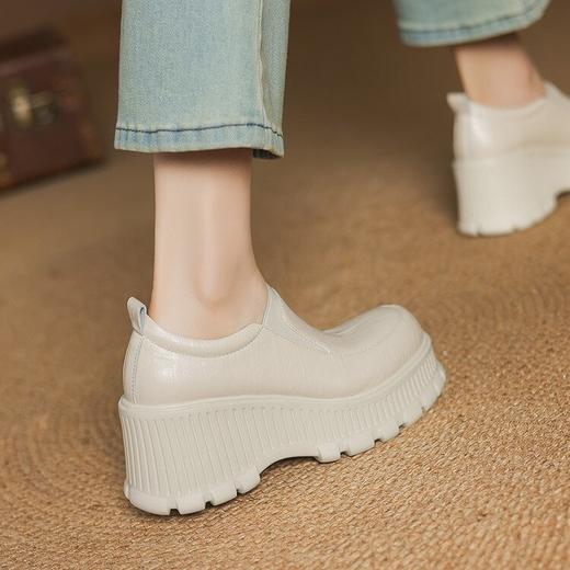 【预售5天】羊皮版~休闲厚底增高小白鞋女秋冬季新款爆款百搭运动休闲鞋TYMXY&1906 商品图3