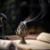 敦煌【迷你小香炉-博山炉】创意金属迷你小号香炉 家用室内茶道桌面禅意香炉摆件 商品缩略图0