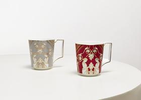 【新品】WEDGWOOD威基伍德文艺复兴骨瓷马克杯水杯