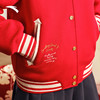 安踏好事发生丨关晓彤同款新年红色棒球服外套女士冬季夹克162518727S 商品缩略图7