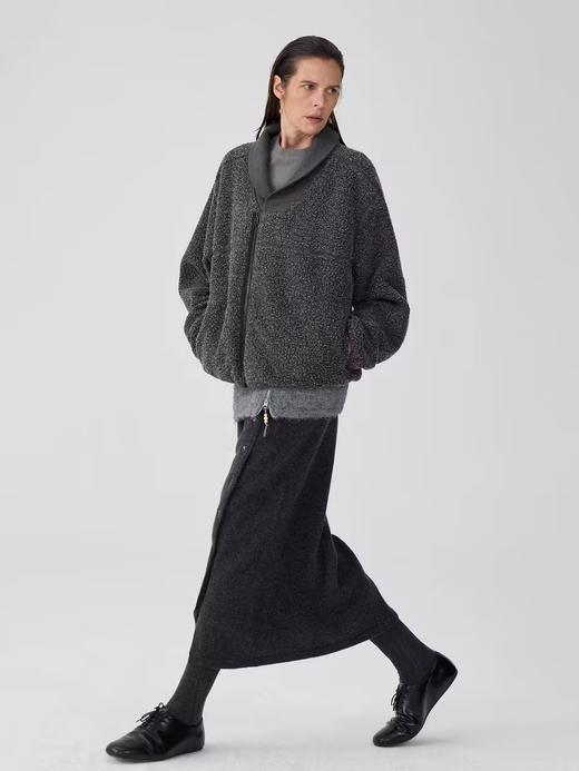 Simple Project/Y24169/青果领摇粒绒两面穿夹克 商品图1