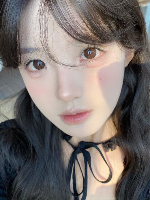 hushlens 年抛美瞳 桂圆奶巧 直径14.2mm着色13.4mm 商品图3