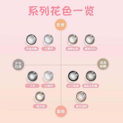 【小直径日抛通勤首选】绿野仙棕进店必买！弥生日抛小直径10片装自然款经典系列C 商品图3