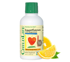 【保税仓】美国ChildLife童年时光钙镁锌 473ml/瓶 效期27.1月