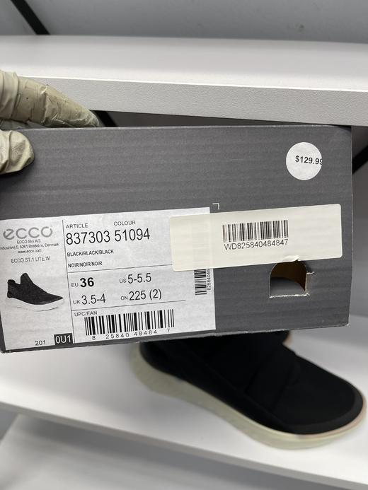 瑕疵 ECCO/爱步 女士秋冬新款一脚蹬休闲鞋 适动轻巧837303 商品图4