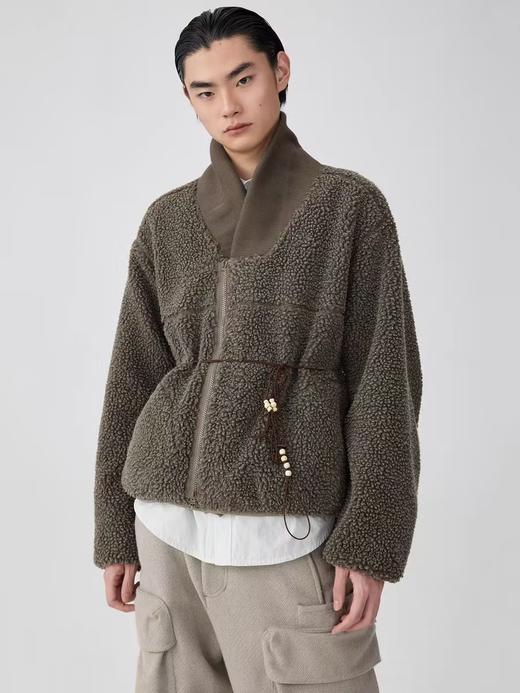 Simple Project/Y24169/青果领摇粒绒两面穿夹克 商品图4