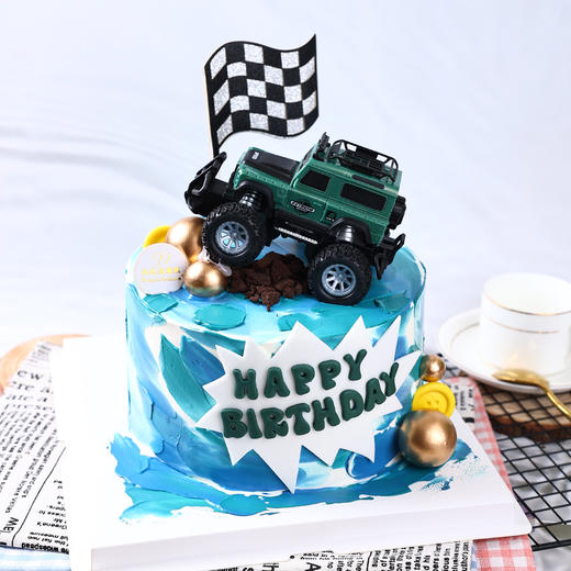 遥控越野车-奶油鲜果蛋糕，遥控在手，越野无界，甜蜜加倍！【惠州】 商品图0