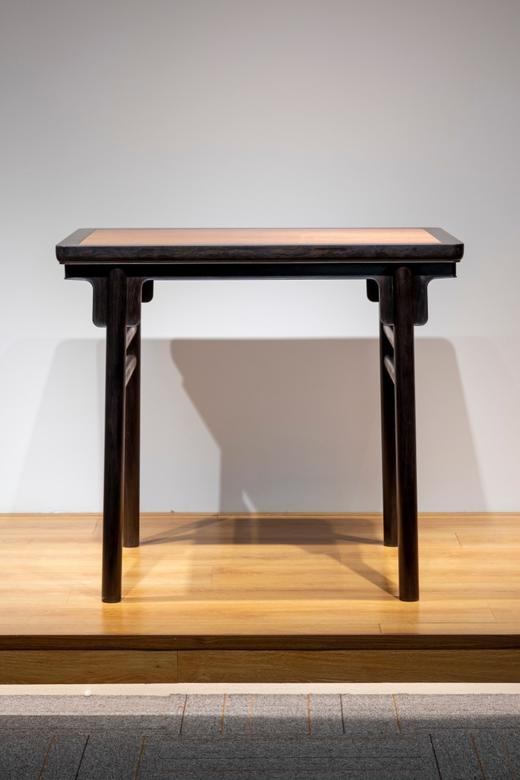 红桥红  家具严选  缅甸花梨（大果紫檀）【嵌紫光檀 88拍卖款刀牙小条案 加厚】 商品图0