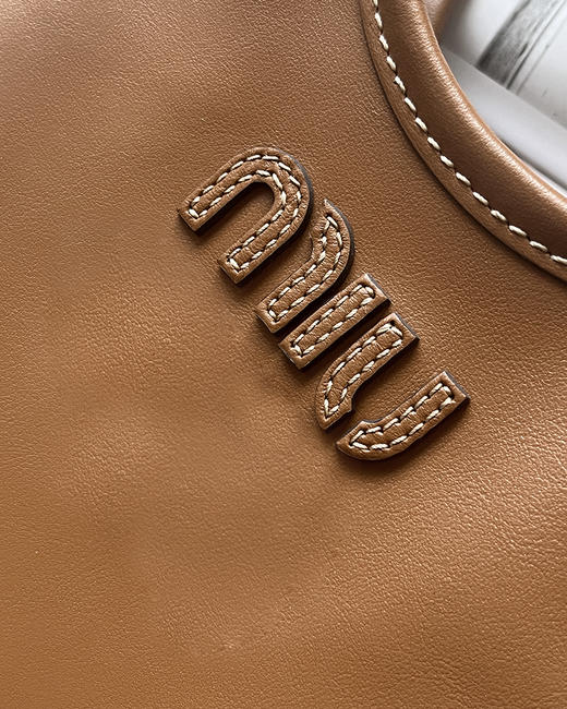 单品包邮 现货 THS 1.6-无 缪家 大牛工厂 IVY皮革手袋 撞色缝线托特包 3色 CQ1379 商品图10