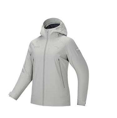 安踏冲锋衣女款冬季新款防泼水户外登山服徒步夹克外套162447607 商品图0