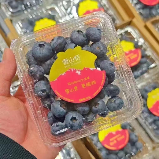 值得推荐!这款天花板口感的蓝莓足以惊艳到你的蓝莓!产自玉龙雪山下，得天独厚的生长环境，造就了纯甜、硬、脆、甜、果粉满满带有浓郁香气的一款蓝莓！ 商品图2
