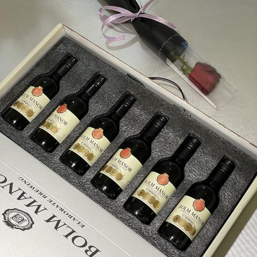 智利原装进口 勃拉姆珍藏赤霞珠干红葡萄酒 187ml*6瓶 智利莫菜山谷产区 酒体更饱满 单宁柔顺；2次发酵+橡木桶熟化365天；高端精美礼盒装！自斟、送礼、 商品图4