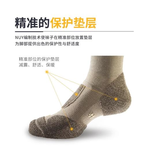 【69秒杀】Seatosummit 男女士NUY中筒款中量级减震型新西兰美利奴羊毛袜【产地：新西兰】 商品图5