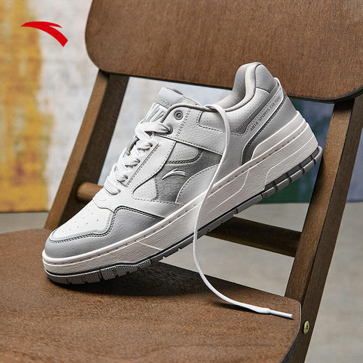 【399任选2件】安踏威峰丨低帮休闲板鞋男新款潮流滑板运动鞋112518075 商品图3