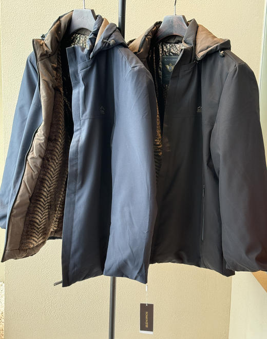 特价清仓罗蒙黑金石墨烯派克服 商品图4