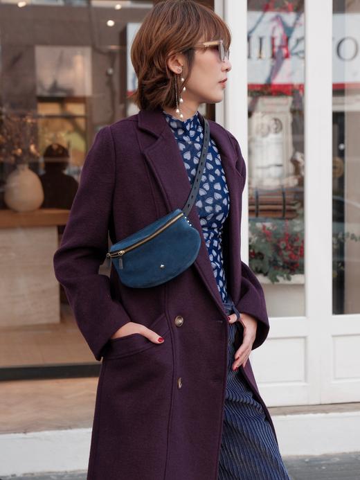 HERBERT LA NEW LILI VELOURS-棕色 / 蓝色 商品图0