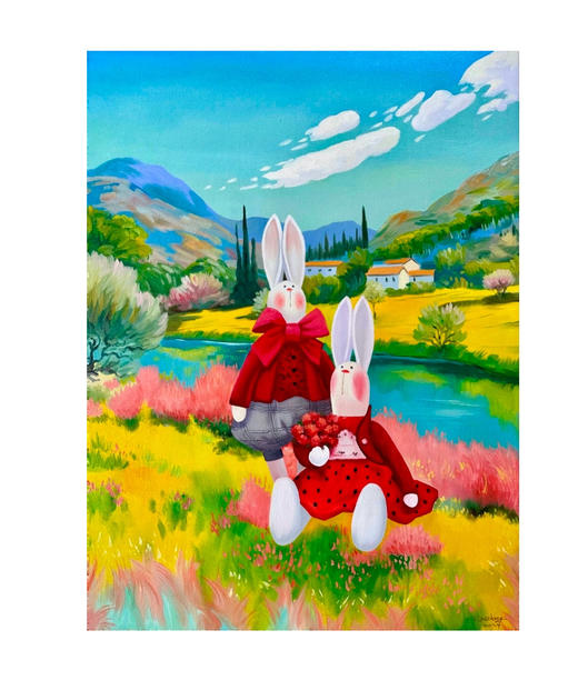 李玉忠《失意无偶》原作 商品图0