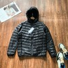 法国*鱼连帽轻薄纯色羽绒 商品缩略图1