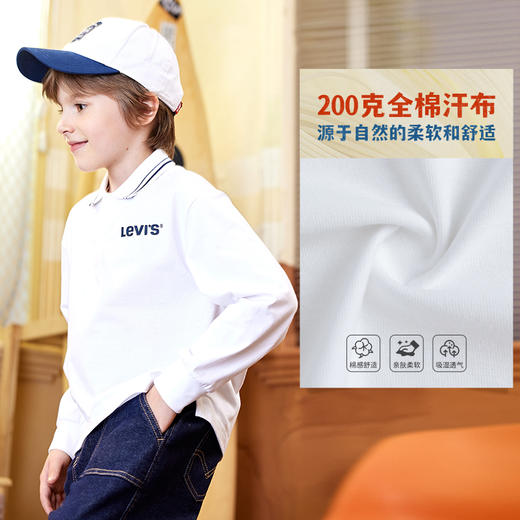 LEVIS 春 大童小童 儿童童装Polo衫LVB-PL-M980 商品图7