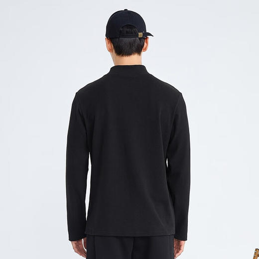 【69秒杀】拓路者（Pioneer Camp）长袖T恤男半高领加绒男士上衣打底衫内搭纯色抗皱保暖秋冬季 商品图4