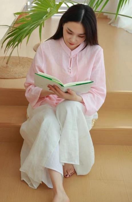 【抖音专属】中式套头衫（24708282海天霞） 商品图0