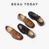 BeauToday 开边珠牛皮雕花孟克鞋 商品缩略图2