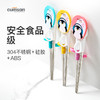 【韩国进口儿童训练筷】Cuitisan·酷艺师儿童训练筷叉勺套盒装婴幼儿餐具可爱卡通不锈钢筷 商品缩略图1