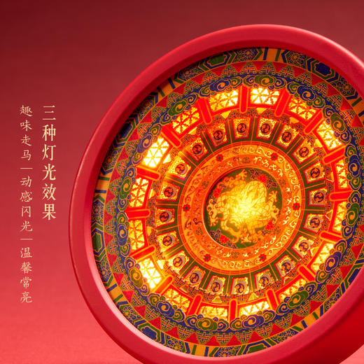 【故宫冰箱贴】故宫藻井夜灯冰箱贴博物馆文创蛇年新年礼物伴手礼 商品图2