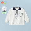 ZB1ES006 贝贝怡童装男童纯棉t恤春秋长袖百搭儿童洋气打底衫 商品缩略图8