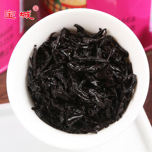 【新品上市，欢迎尝鲜】宝城平安顺大红袍茶叶125克小泡装罐装礼盒浓香型乌龙茶岩茶A668 商品图6