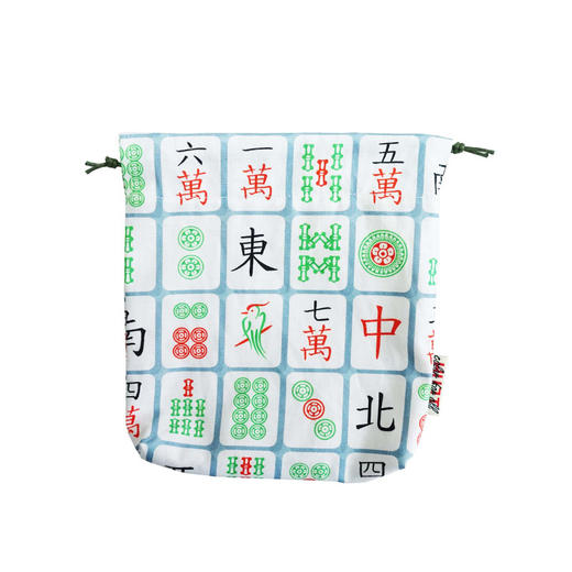 HUJI祤集Tidy收纳袋插画麻将 商品图1