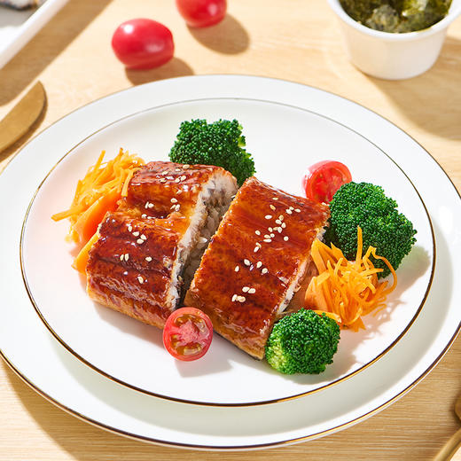 海朴蒲烧鳗鱼400g*1盒整体鳗鱼日料店同款肉厚饱满 商品图2