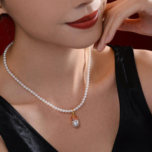 Manreya玛芮雅“瑞狮新启”淡水珍珠项链 商品图1