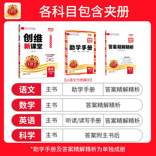2025春创维新课堂1-6年级(下册)语文/数学/英语/科学版本任选 商品图4