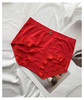 【99元3条，下单数量拍3】皇家丽美 本命年结婚生日莫代尔红色鸿运女内裤底裤DKM1358 商品缩略图2