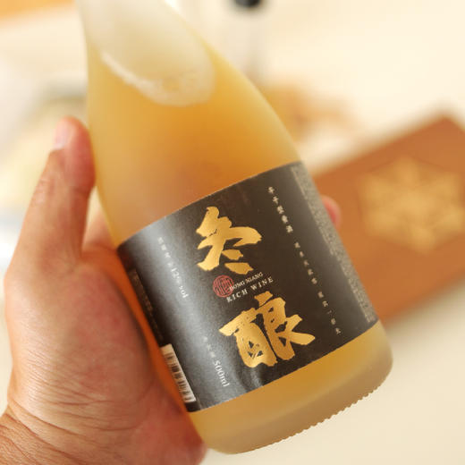 冬酿黄酒6年陈不含焦糖色糯米酒12度传统工艺酿500ml 商品图2