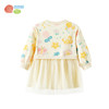 ZB1EQ004贝贝怡女童洋气连衣裙春秋装新款宝宝保暖长袖童装裙子网纱裙 商品缩略图6