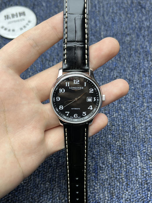 【新款大号40mm】浪琴名匠3点历系列 黑色盘 男士腕表
机芯：进口西铁城 商品图1
