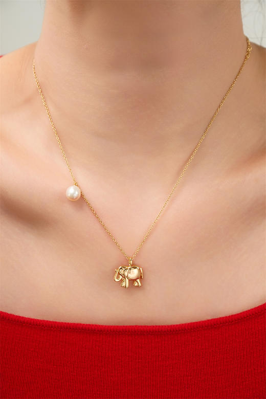 优选丨pearl moments珍刻 大吉祥（象）巴洛克珍珠项链 商品图6