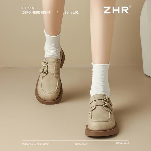 ZHR则则复古小皮鞋美拉德英伦风单鞋2025春季软底勃肯鞋舒适女鞋 商品图9