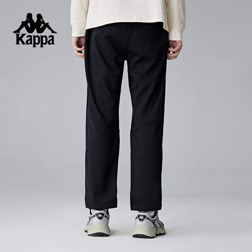 Kappa卡帕背靠背秋季新款运动裤直筒裤跑步长裤男休闲裤针织裤子K0E72AK43-906 商品图3