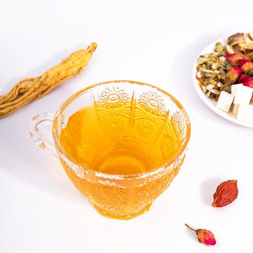 张太和 蒲公英人参石斛玫瑰结节茶100g 商品图4