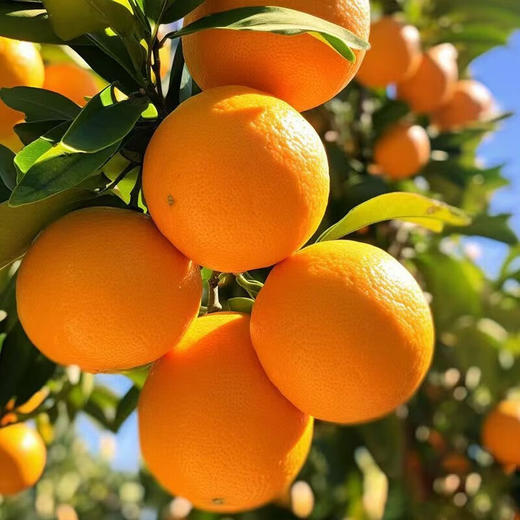 江西赣南脐橙 赣南脐橙 精品9-10斤装 超大果（90-100mm） 商品图5