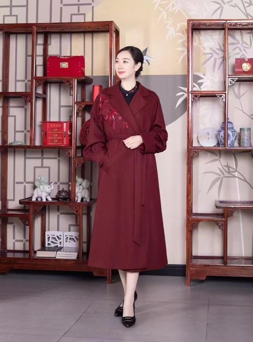 4F 育贤坊羊毛大衣 商品图0