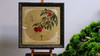岭南荔枝图押花画框 商品缩略图0
