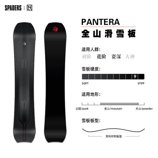 24/25NITRO雪板PANTERA 商品图1