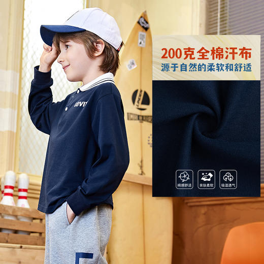 LEVIS 春 大童小童 儿童童装Polo衫LVB-PL-M980 商品图2